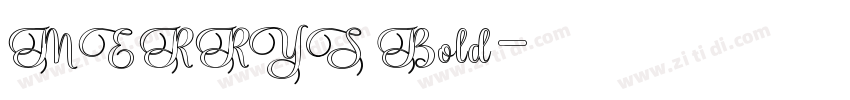 MERRYS Bold字体转换